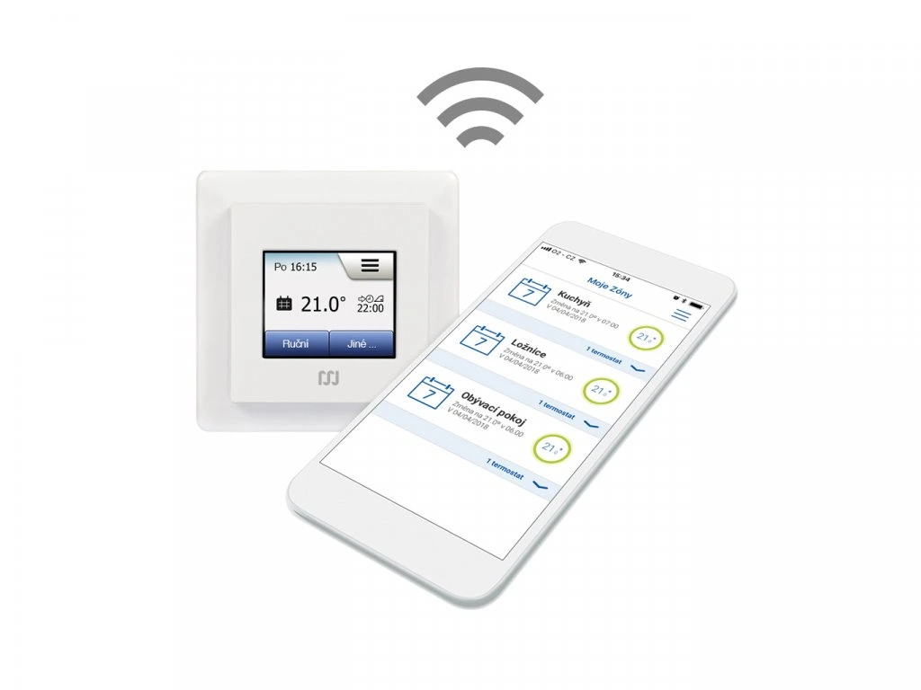 Termostat TREO H WiFi pro elektrické podlahové topení